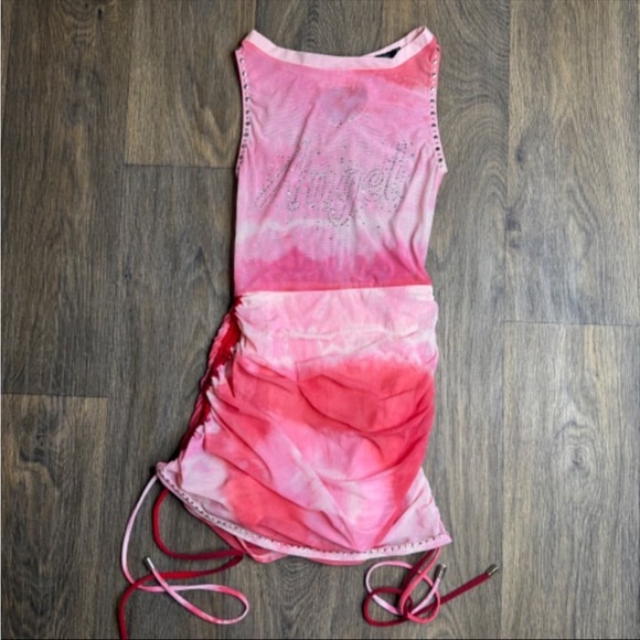 Nasteski – Angel Mesh Tie Dye Dress - Picture 1 of 4